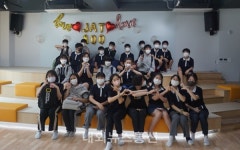 충주 중앙탑중, 입학 100일 행사로 학생들의 꿈 응원