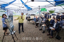 경북도의회 교육위, 영덕도서관 신축 예정지 현지확인 실시