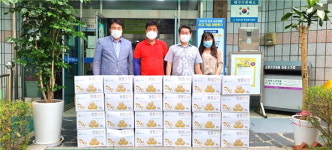 계양구의회 이병학 의원·충북 향우회, 햇감자 작전1,2동 행정복지센터에 기탁