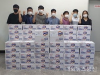 [포토] 목포 아산자동차정비공업사, 목포 대성동에 라면 기탁
