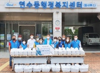 충주시 연수동바르게살기위원회, 삼계탕 나눔 봉사