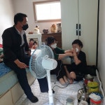밀양시 내이동 행정복지센터 폭염대비 취약계층 가정 방문