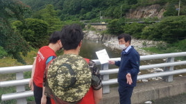 거창 북상면, 월성계곡 등 방역수칙 홍보 점검 나서
