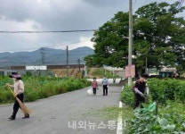 음성군 원남면 상당2리, 마을 환경정화 활동