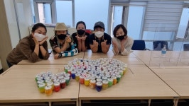 원주시 단계동 주민자치위, 아이스팩 재활용 방향제 제작