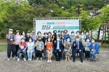 순천시, 왕조2동 마을정원사와 정겨운 담소 가져