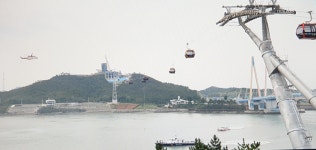 서해해경청, 해상케이블카 사고 대비 민․관․군 합동 구조훈련 실시