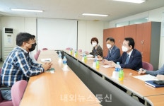 김종식 목포시장, 기업체 현장 방문 소통