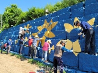 횡성청일면, 마을골목 벽화그리기 사업 펼쳐