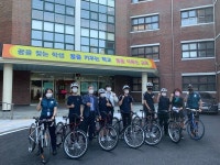 부천원미경찰서, 학기 초 학교폭력 예방을 위한  다문화 학생 자전거 순찰 활동 실시