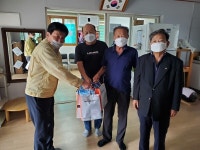 밀양시 삼문동 추석 명절맞이 경로당 방문