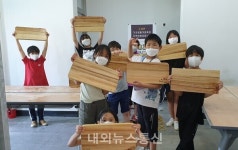 충주 소태초등학교, 나무로 나만의 소품을 만들어요