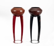 제20회 원주시 한국옻칠공예대전 영예 대상 낙엽무늬 건칠 항아리 선정