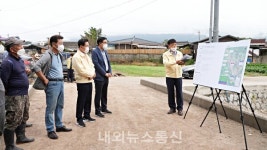 최기문 영천시장, 재해예방사업지구 현장 주민 의견 들어