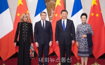 中시진핑-프랑스 마크롱, 양국관계 중점...