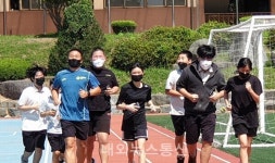 충주 신명중학교, 사제동행 가상 마라톤 75km