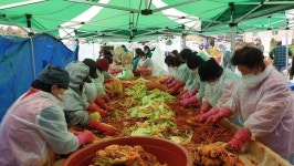 부천시 자투리텃밭에서 직접 키운 배추로 따뜻함 전해요