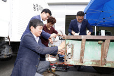 농촌마을 찾아가 일손 돕기와 의료봉사 척척
