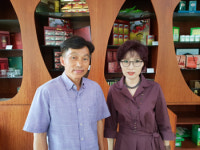 현장에선 황샘바이오의 유황  GAP친환경  제재