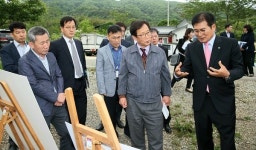 함평군 국립축산과학원, 축산자원개발부 이전 현장 점검