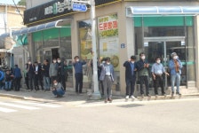 [포토]김한종 장성군수 후보, 장성군 예산 1조원 시대 열겠다...선거 유세 내내 상가와 주민들 불편 줄이는데 최선