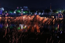 무주군, 반딧불축제 무주안성낙화놀이 불빛 향연 장관