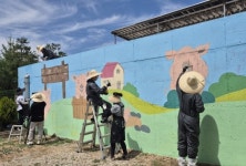 도드람양돈농협, 예쁜 농장 벽화 그리기 행사