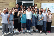 송미령 장관, 마을태양광 발전소 찾아