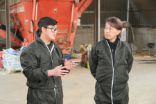 조용민 축산과학원장, 강릉 여물농장 방문