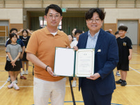 육우자조금, 대구남송초등학교에 탁구 용품 및 물품 후원