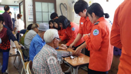 순천시 남제동, 추석맞이 어르신 꽃 단장하는 날