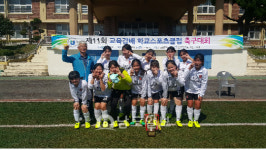 세지중, 전남도 교육감배 학교스포츠클럽 여중부 축구대회 우승