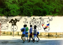 화순 성안 벽화마을 추억 속으로 풍덩