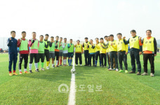 장성 상무평화공원 국제 규격 축구장 준공