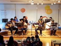 광주 수완중학교 소소한 음악회 열어