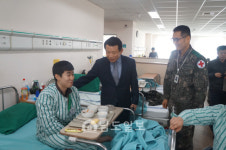 전남도, 국군함평병원 입원 장병 위문