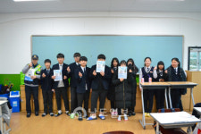 무안경찰 현경파출소, 학교폭력 예방 캠페인