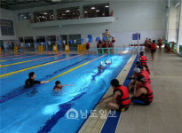 광양수영장 시민 건강증진 장으로 자리매김