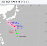 태풍 솔릭, 더위 날리는 효자 태풍 될까... 현 위치는?