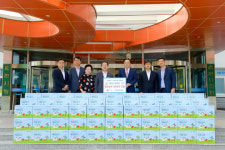 하나은행 호남영업그룹 행복상자 100박스 기탁