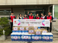 롯데아울렛 남악점, 지역 여성보호시설 방문