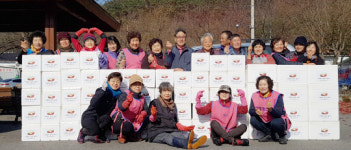 보성 문덕면, 사랑을 베푸는 김장김치 나눔 봉사