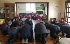 장흥군 관산읍, 경로당 순회 새해인사 나눠