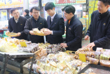 북부소방서, 설 맞이 전통시장 장보기 참여