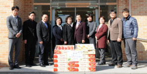 함평군의회, 설 명절 앞두고 복지시설 위문