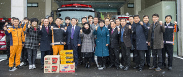 고흥군의회, 설 명절 소방서 ·사회복지시설 위문