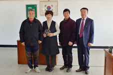 담양군 무정면 정경미 복지담당에게 감사패