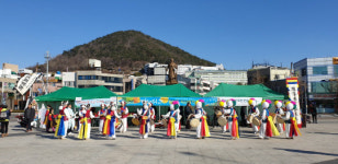 여수시 중앙동, 정월대보름 맞이 지신밟기