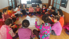 경로당서 낙상예방 프로그램, 주민들 호응