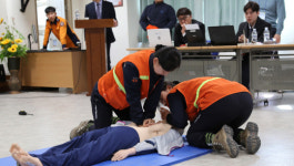 한국철도공사 전남벌교시설사업소 심폐소생술 경연장려상 수상